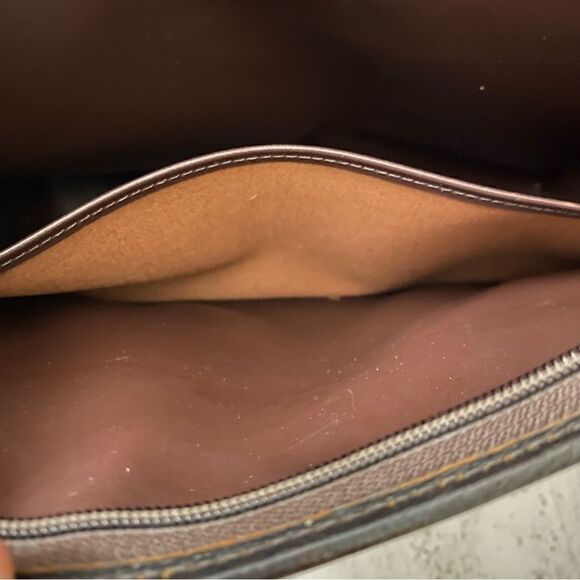 BURBERRYS Nova Check Canvas Leather Clutch/Crossbody - Picture 15 of 17